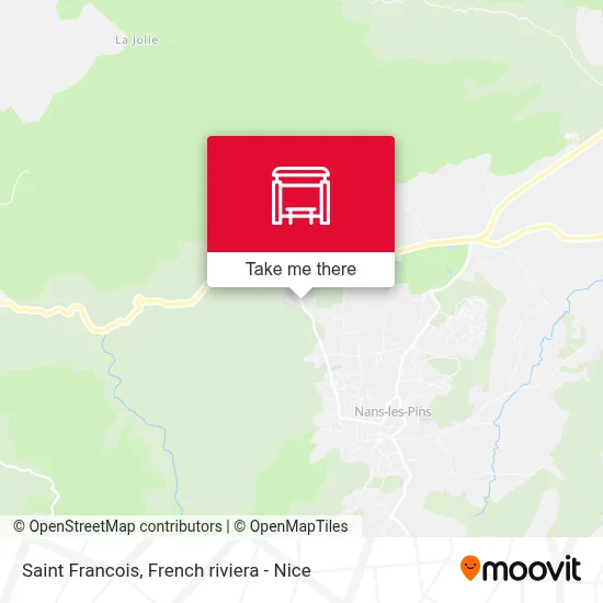 Saint Francois map