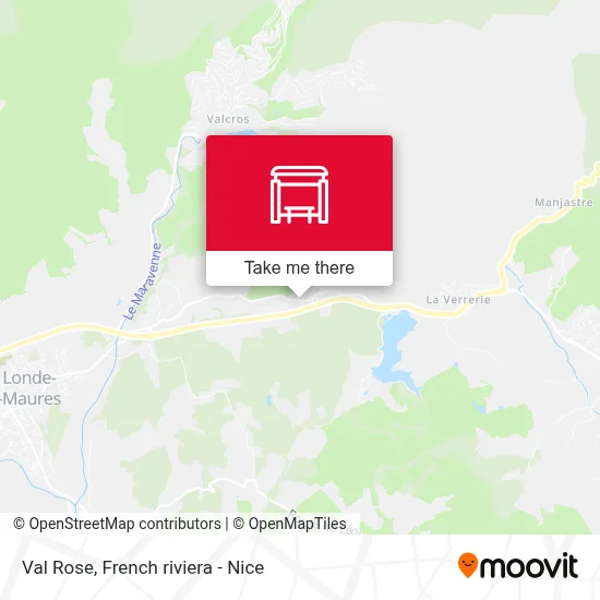 Val Rose map