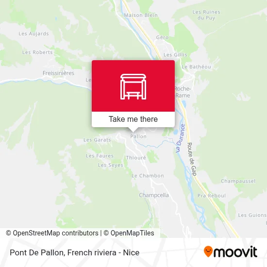 Pont De Pallon map