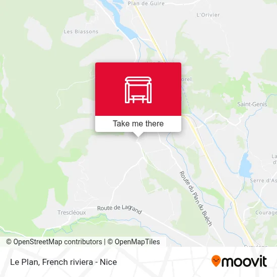 Le Plan map