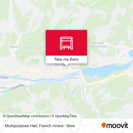 Salle Polyvalente map