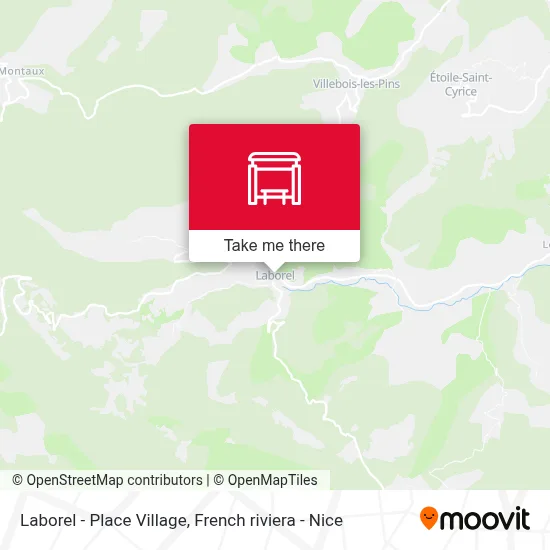 Mapa Laborel - Place Village