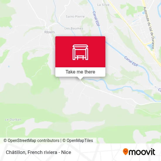 Châtillon map