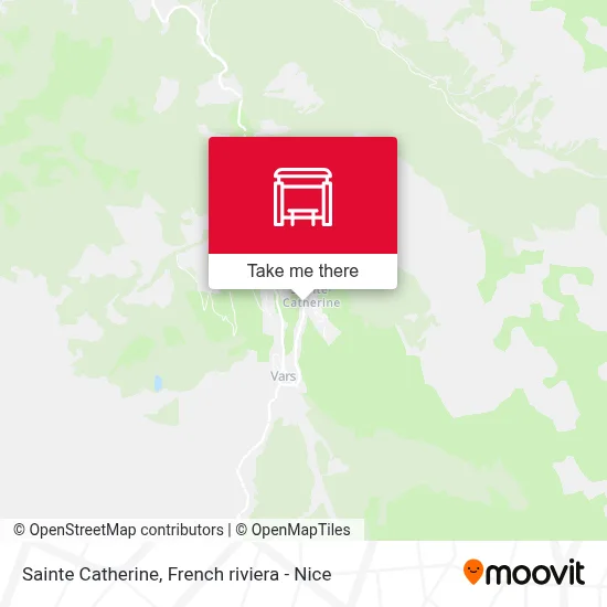 Sainte Catherine map