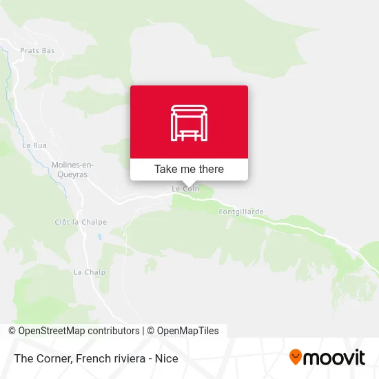 Mapa Le Coin
