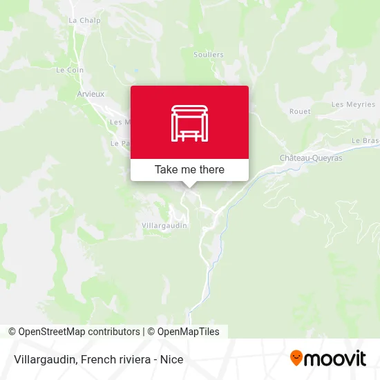 Villargaudin map