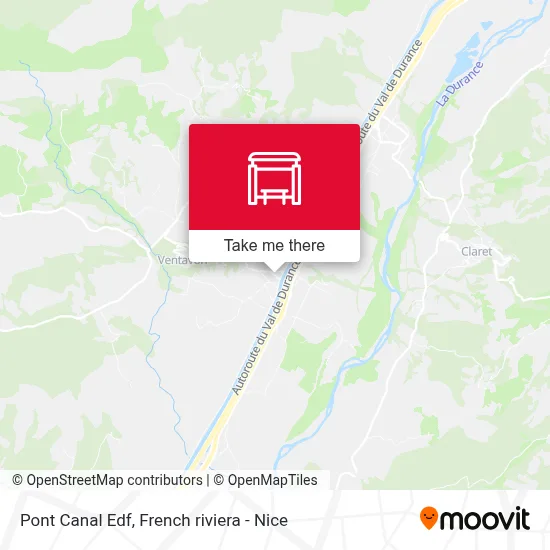 Pont Canal Edf map