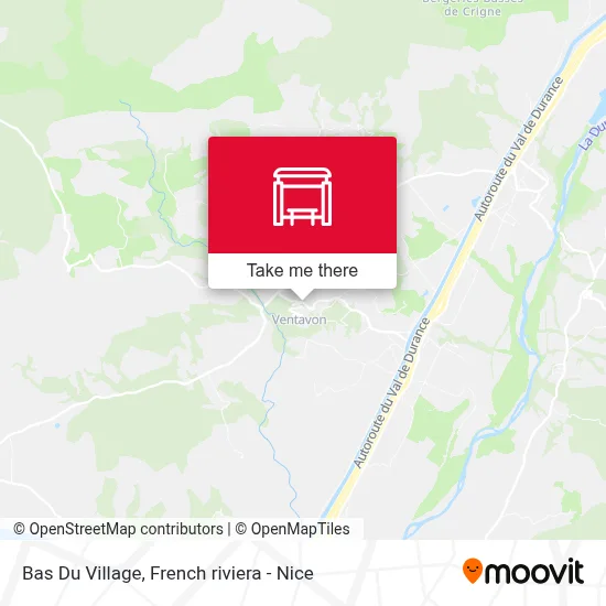 Bas Du Village map