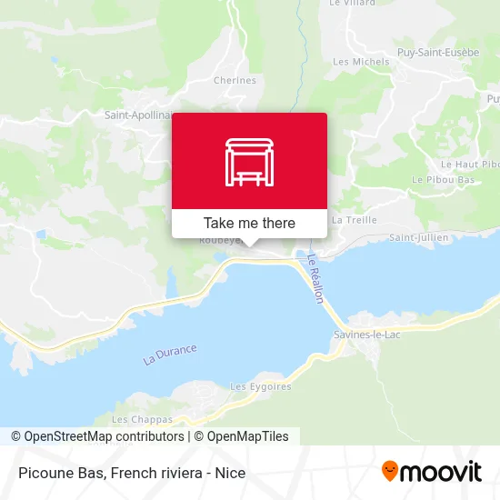 Picoune Bas map