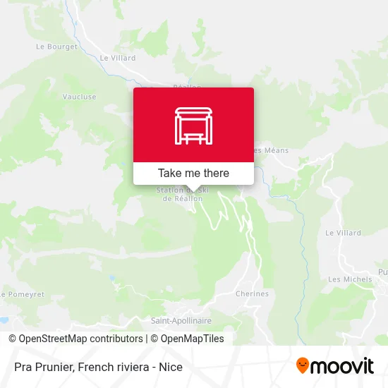 Mapa Pra Prunier