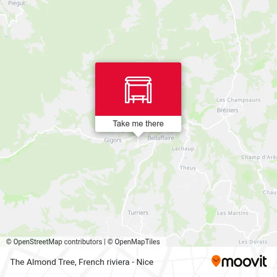 Mapa L'Amandier