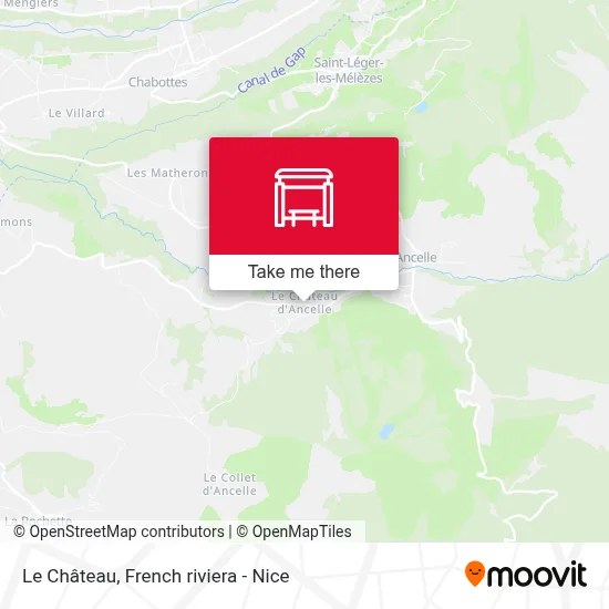 Mapa Le Château