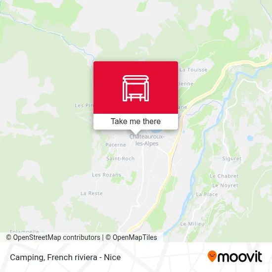 Camping map
