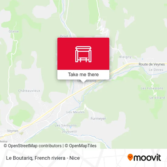 Le Boutariq map