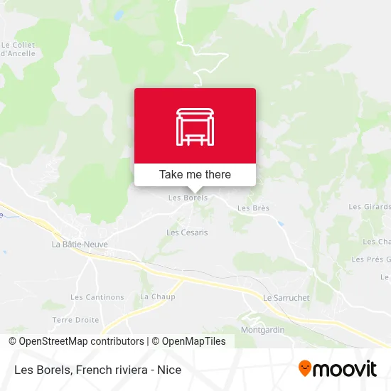Les Borels map