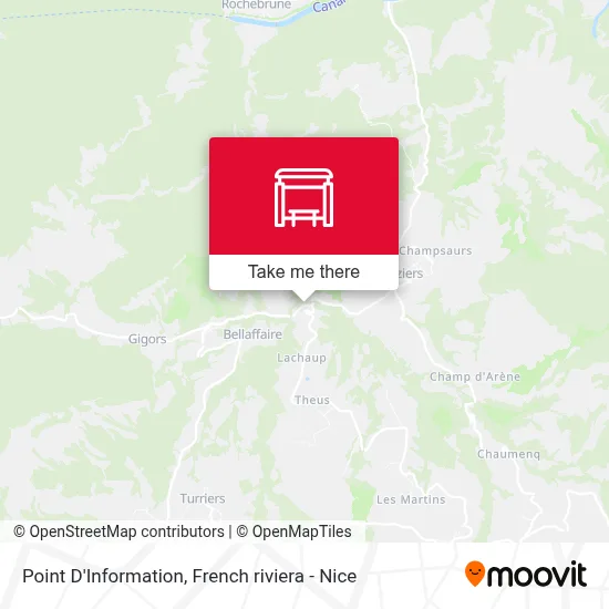 Point D'Information map