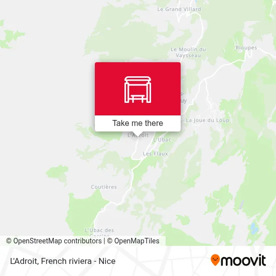 L'Adroit map