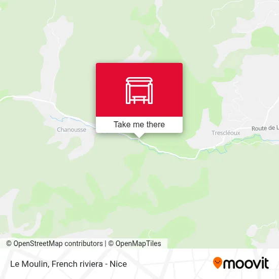 Le Moulin map