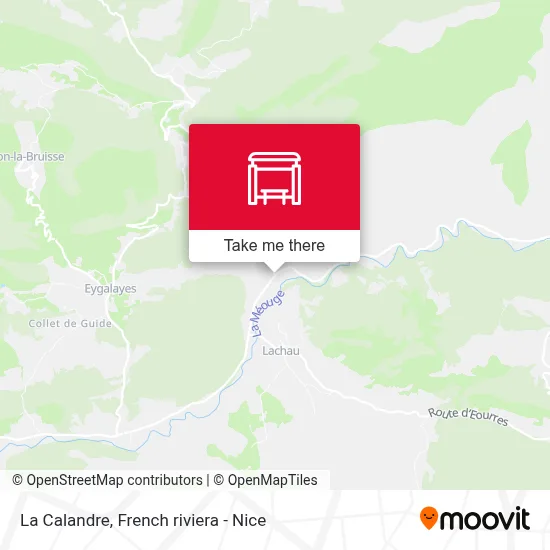 Mapa La Calandre