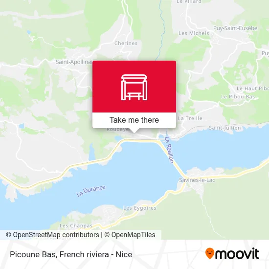 Picoune Bas map