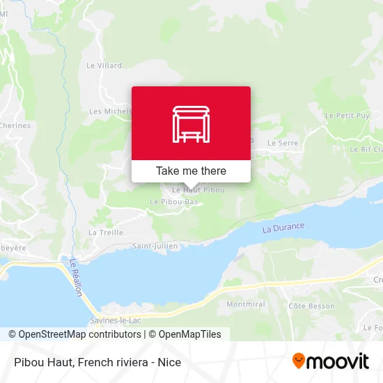 Pibou Haut map
