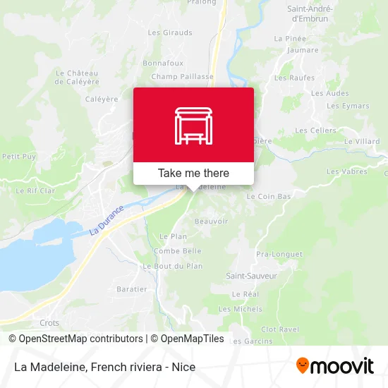 La Madeleine map