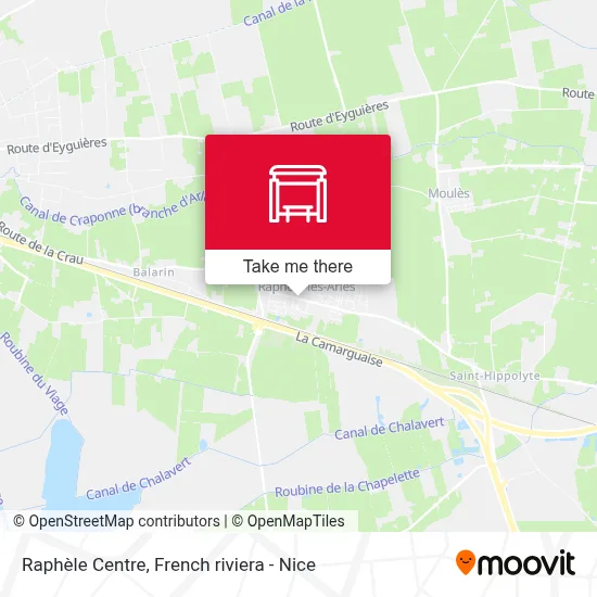 Mapa Raphèle Centre