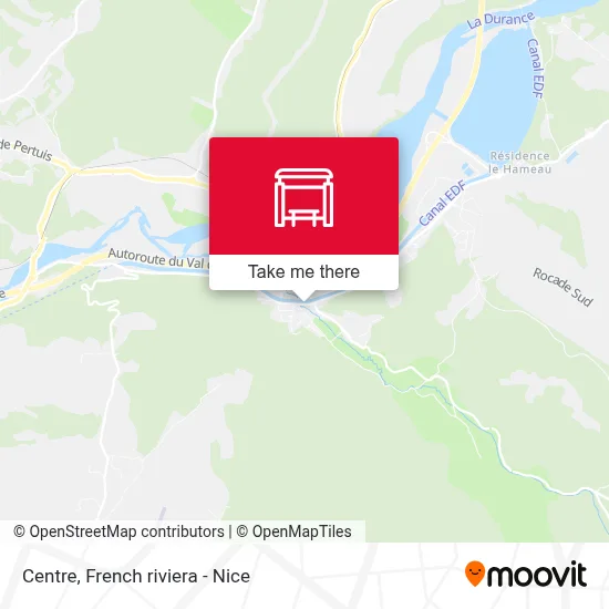 Centre map