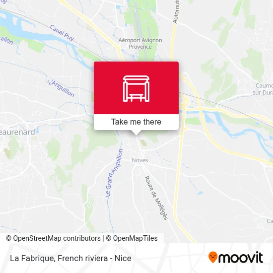 La Fabrique map