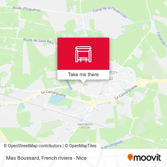Mas Boussard map