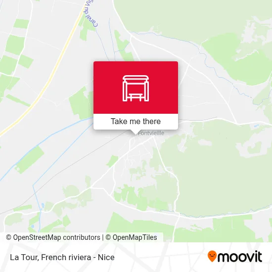 La Tour map