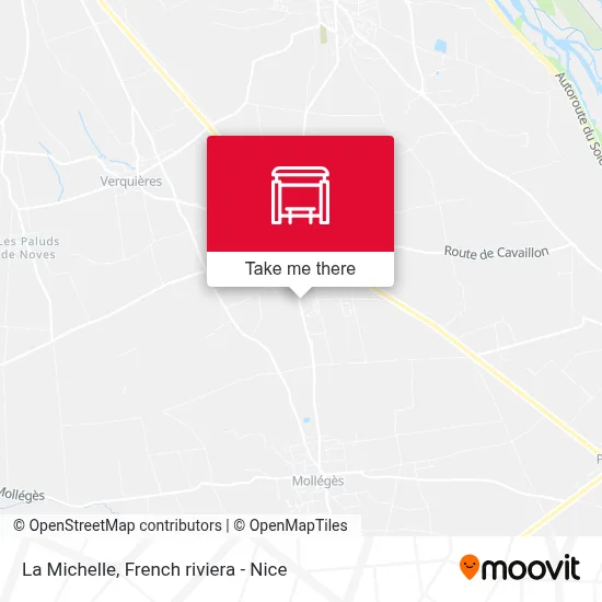 La Michelle map