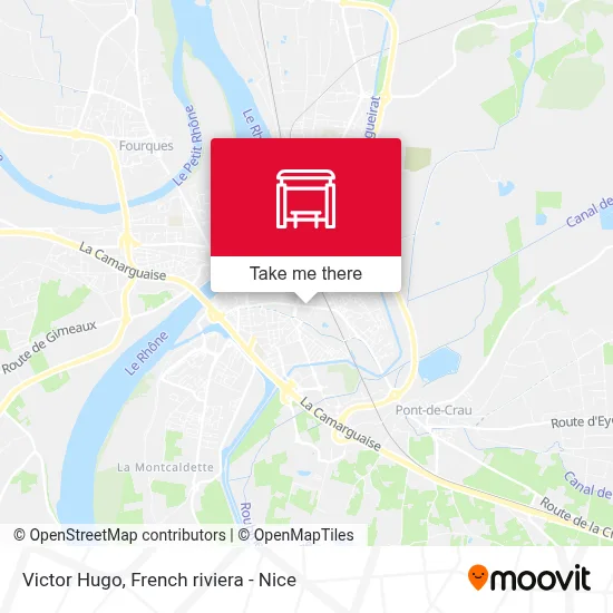 Victor Hugo map