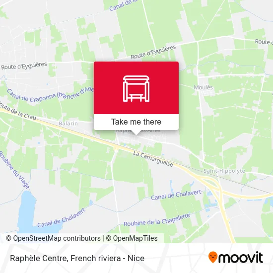 Mapa Raphèle Centre