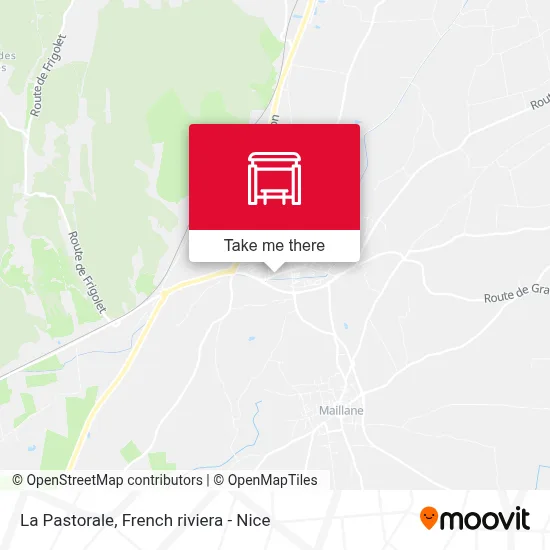 La Pastorale map
