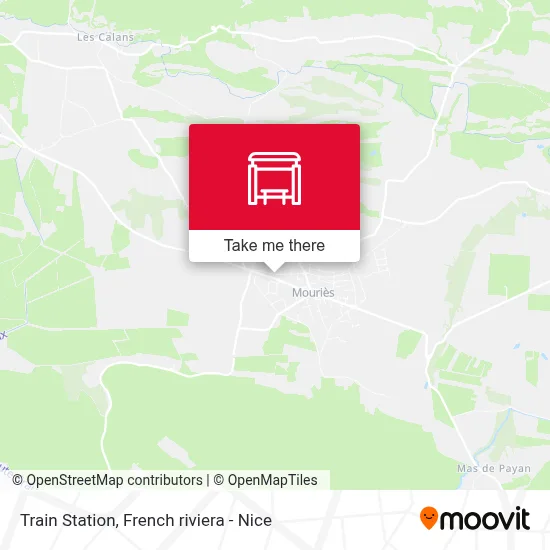 La Gare map