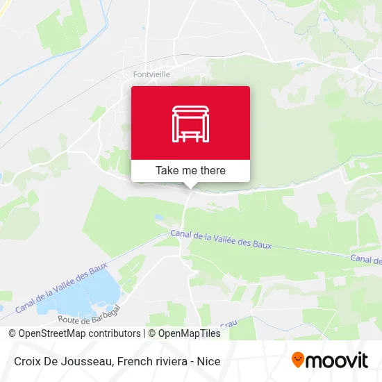 Croix De Jousseau map