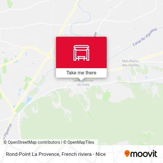 Rond-Point La Provence map