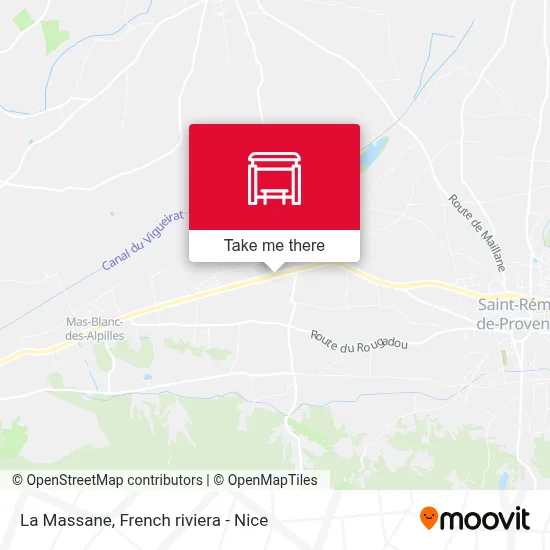 La Massane map