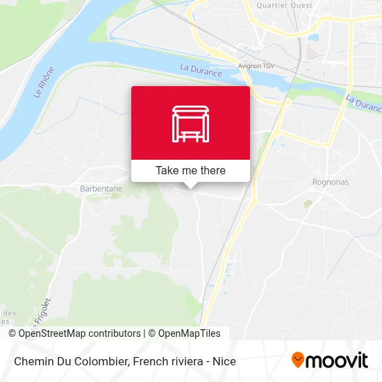Chemin Du Colombier map