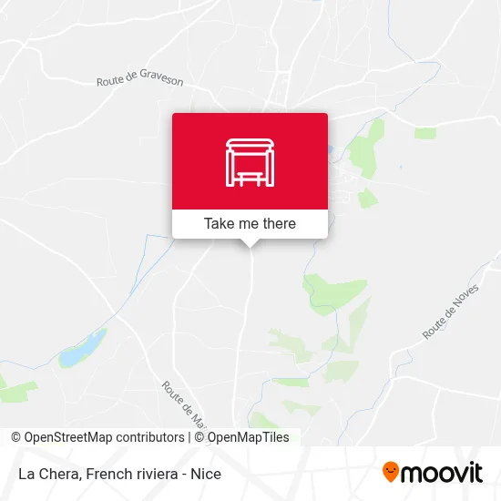 Mapa La Chéra