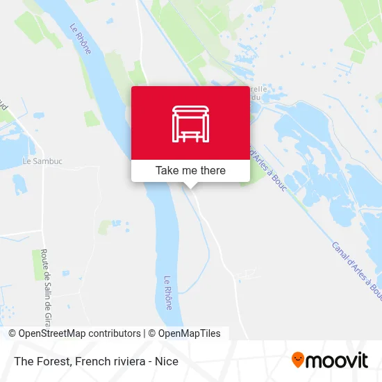 La Forêt map