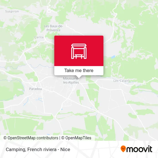 Camping map