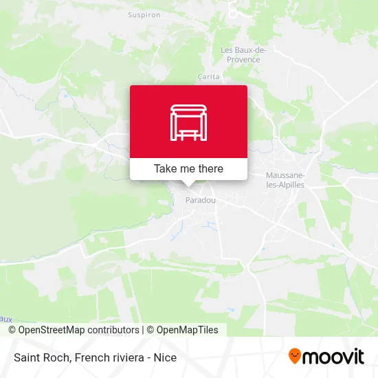 Saint Roch map