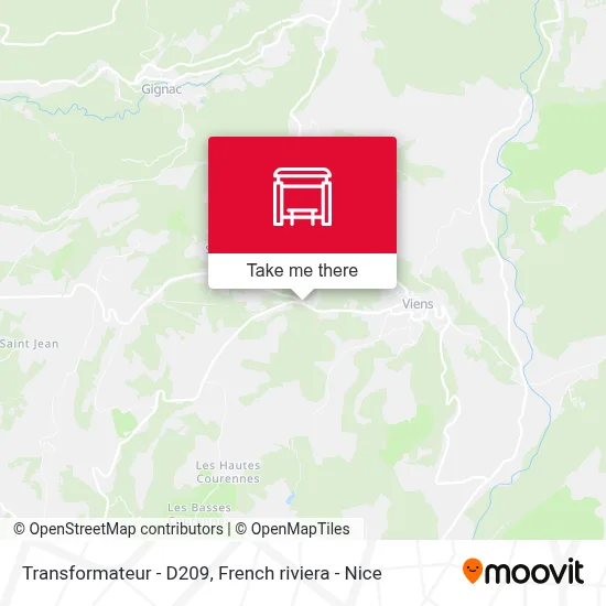 Transformateur - D209 map