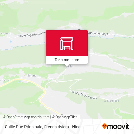 Caille Rue Principale map