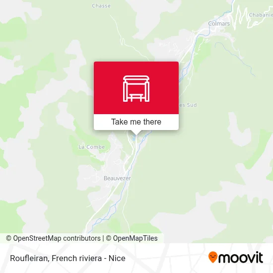 Mapa Roufleiran