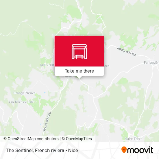 La Sentinelle map