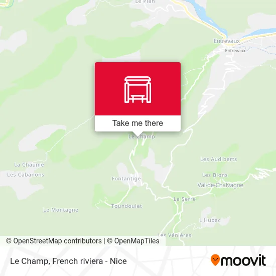 Le Champ map
