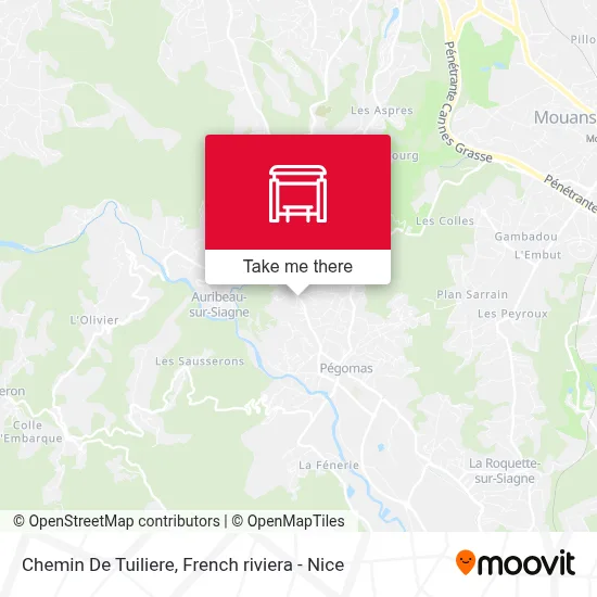 Chemin De Tuiliere map